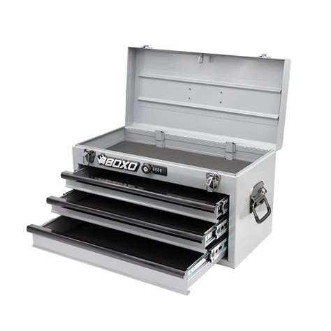 steel hand box|3 drawer hand tool box.